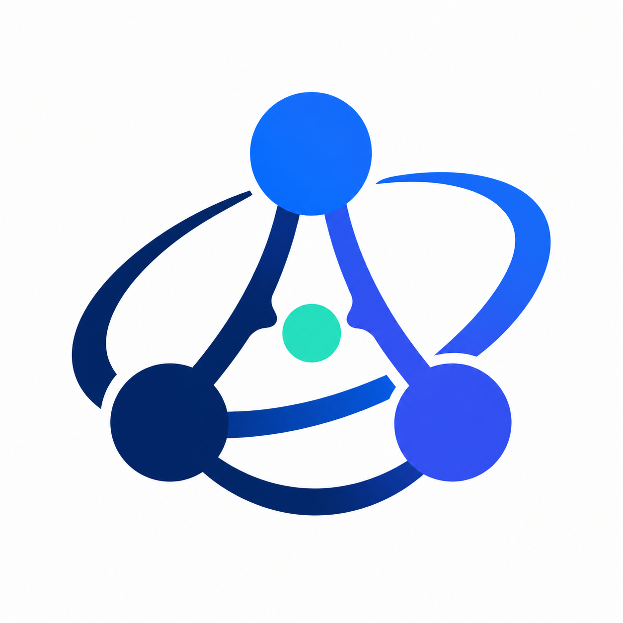 Concept 3: Orbital brand symbol selected as the main logo for chulbuji.com